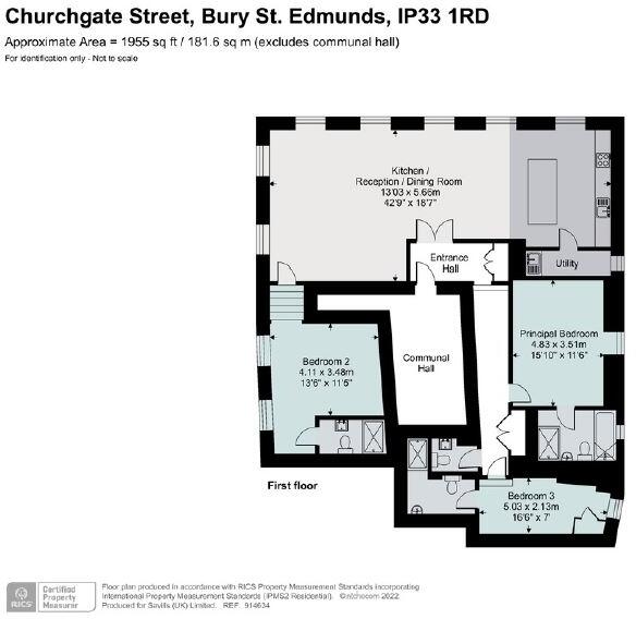 Churchgate Street, Bury St. Edmunds, Suffolk, IP33 floorplan