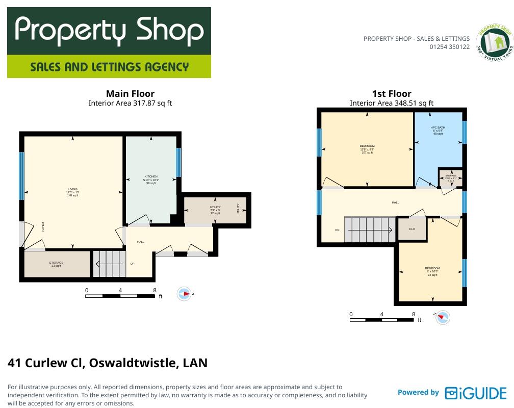 Curlew Close, Oswaldtwistle, BB5 floorplan