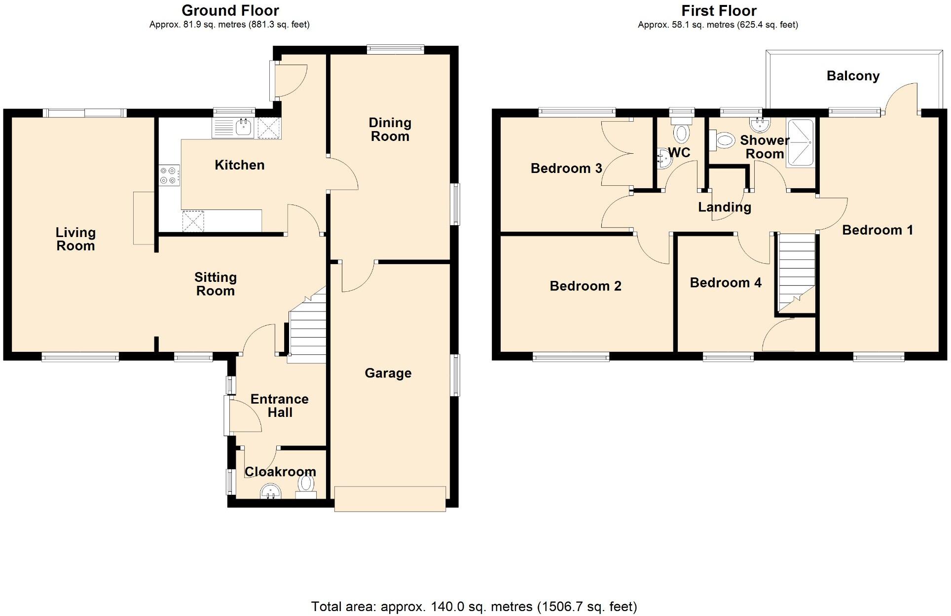 Holmeleaze, Steeple Ashton floorplan