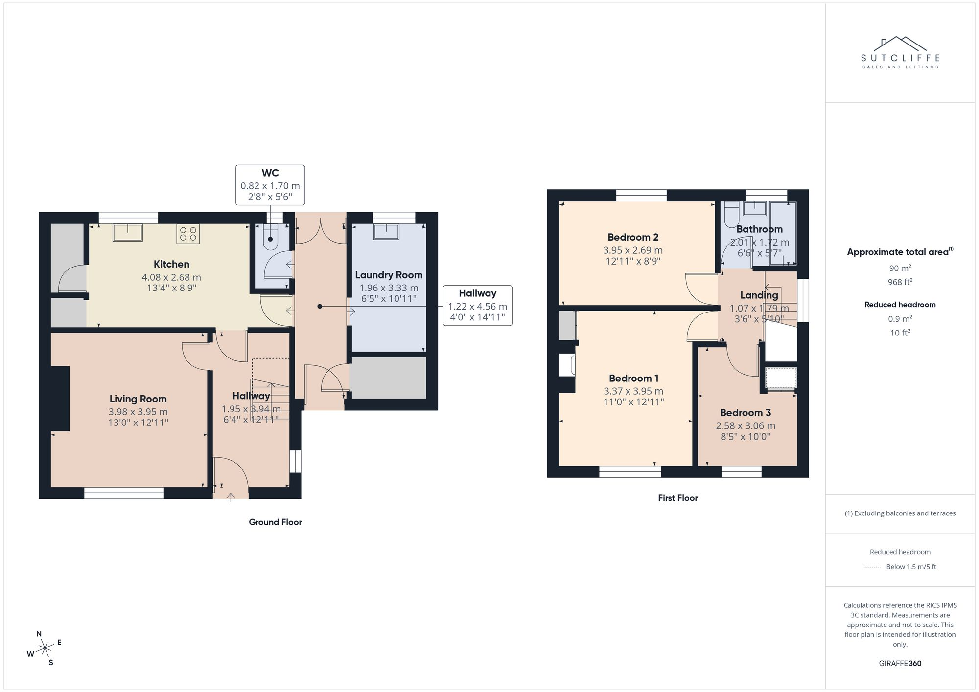 Smallwood Hey Road, Pilling, PR3 floorplan