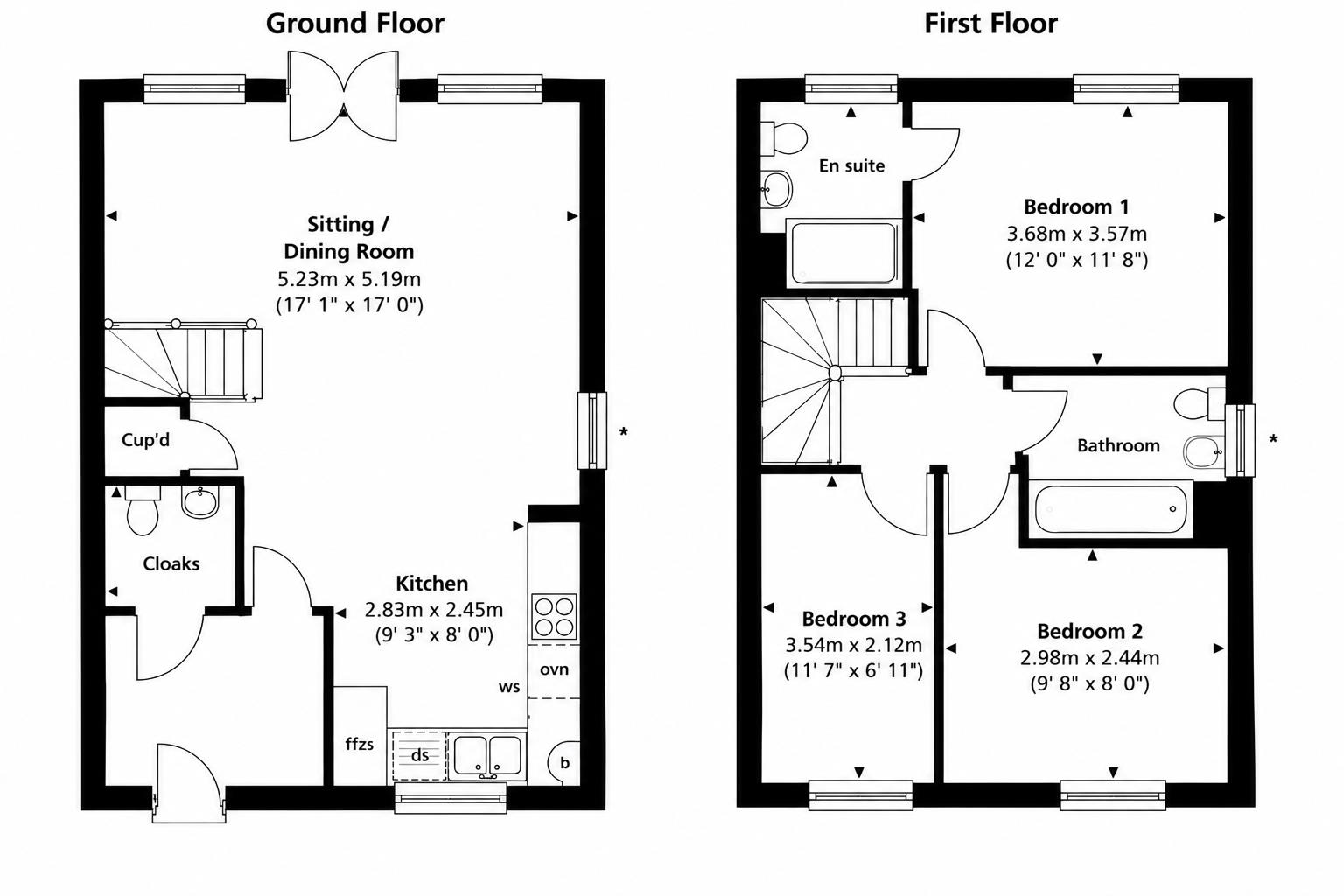 Ebenezer Avenue, Collingtree Park, Northampton floorplan