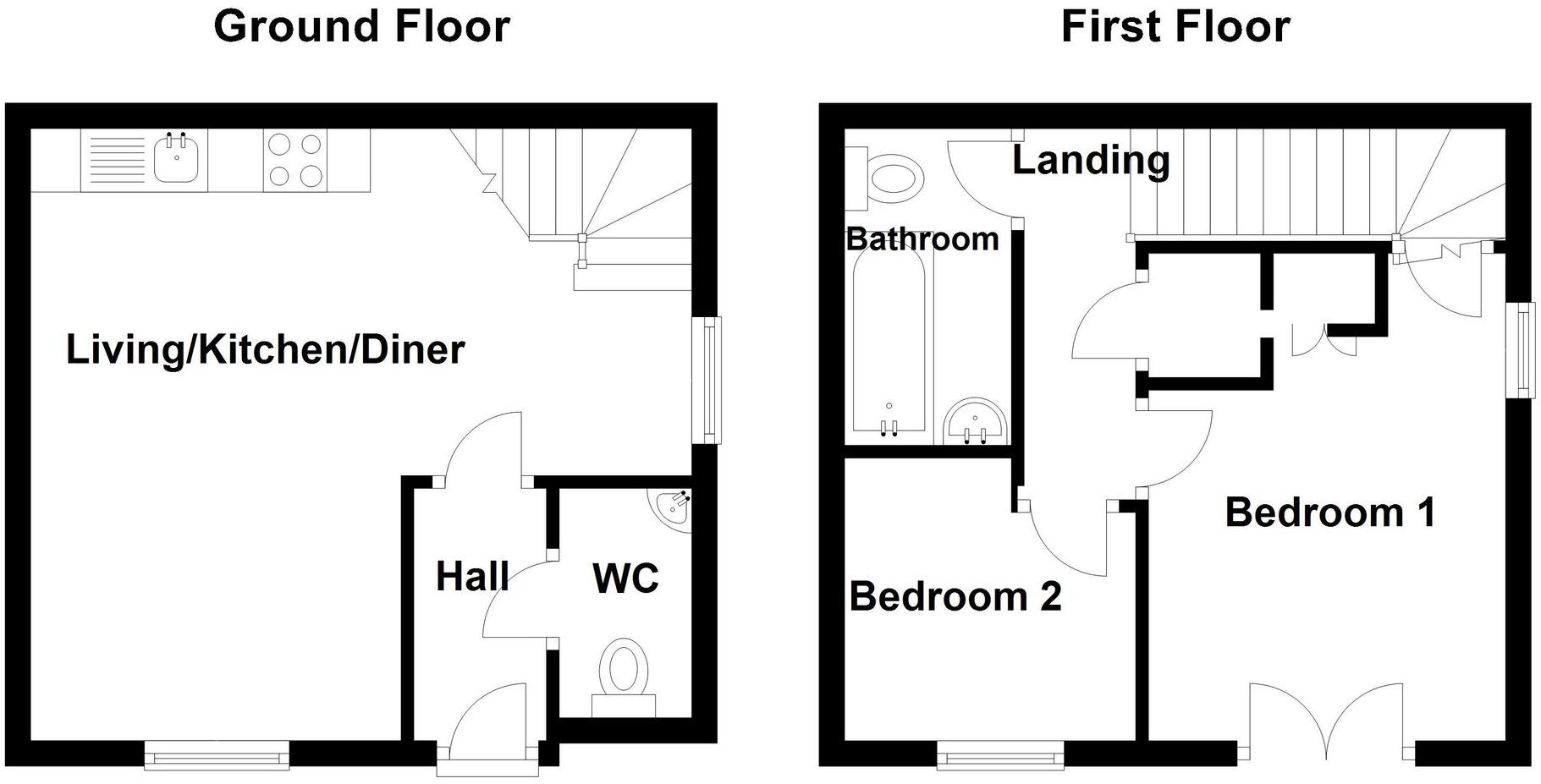 Templar Road, Ashby-De-La-Zouch, LE65 floorplan