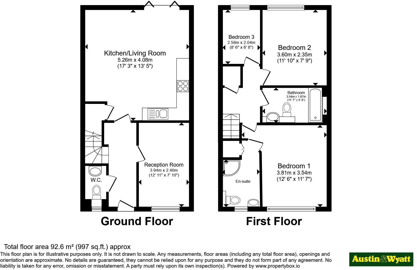 Merryoak Road, Southampton, Hampshire, SO19 floorplan