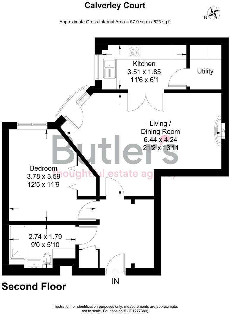 Kingston Road, Epsom floorplan