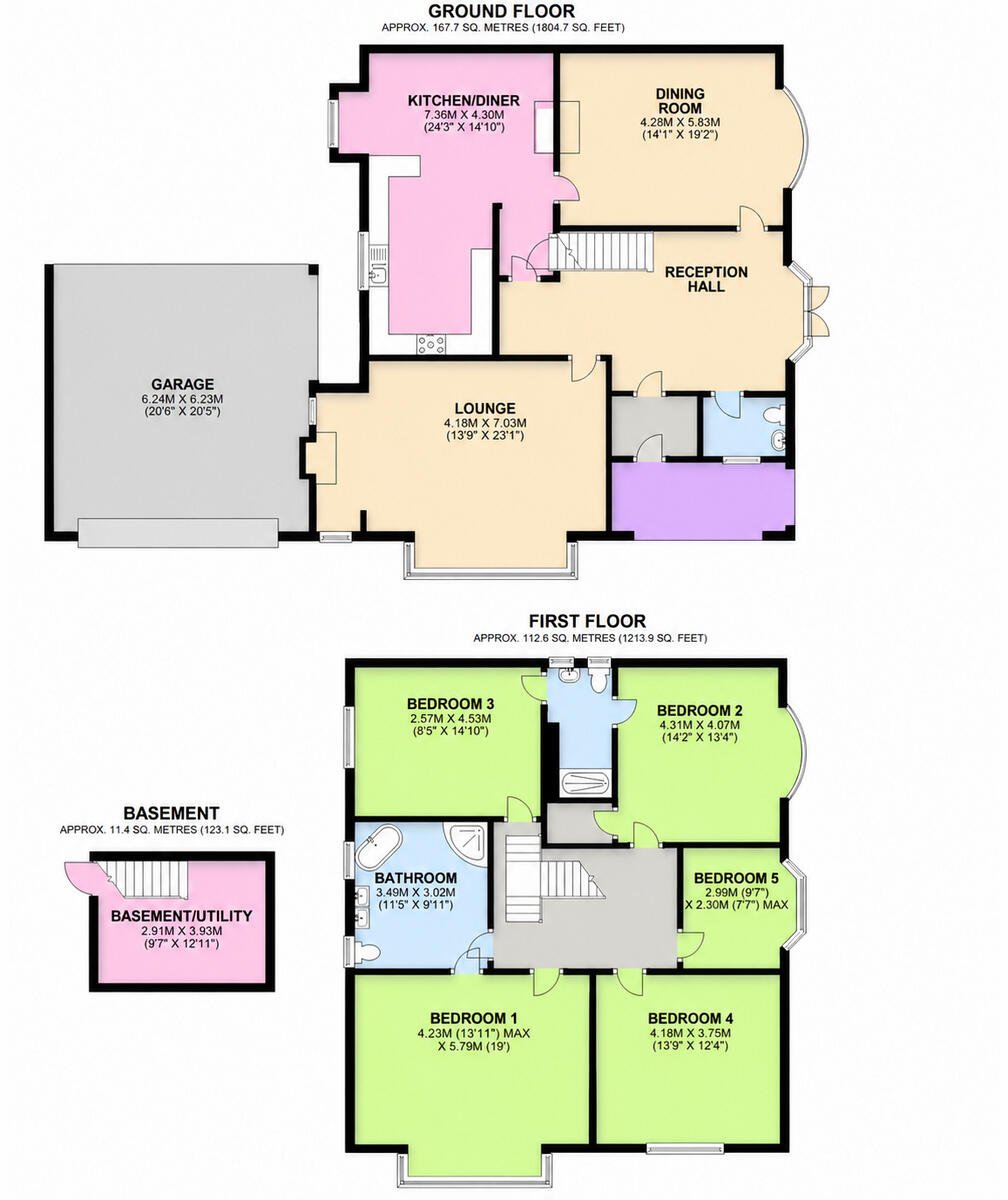 234 Clifton Drive South, Lytham St. Annes, FY8 floorplan