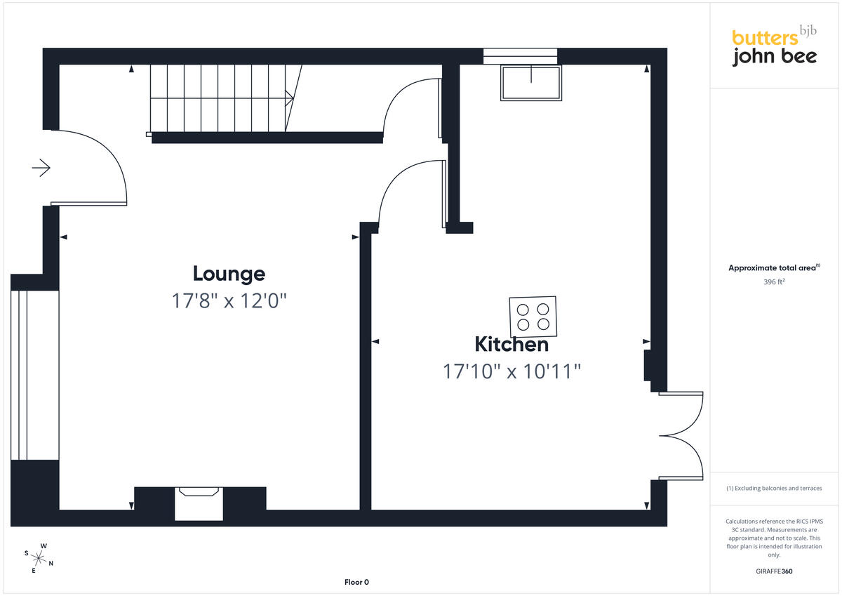 25, Vicarage Road, Haslington floorplan