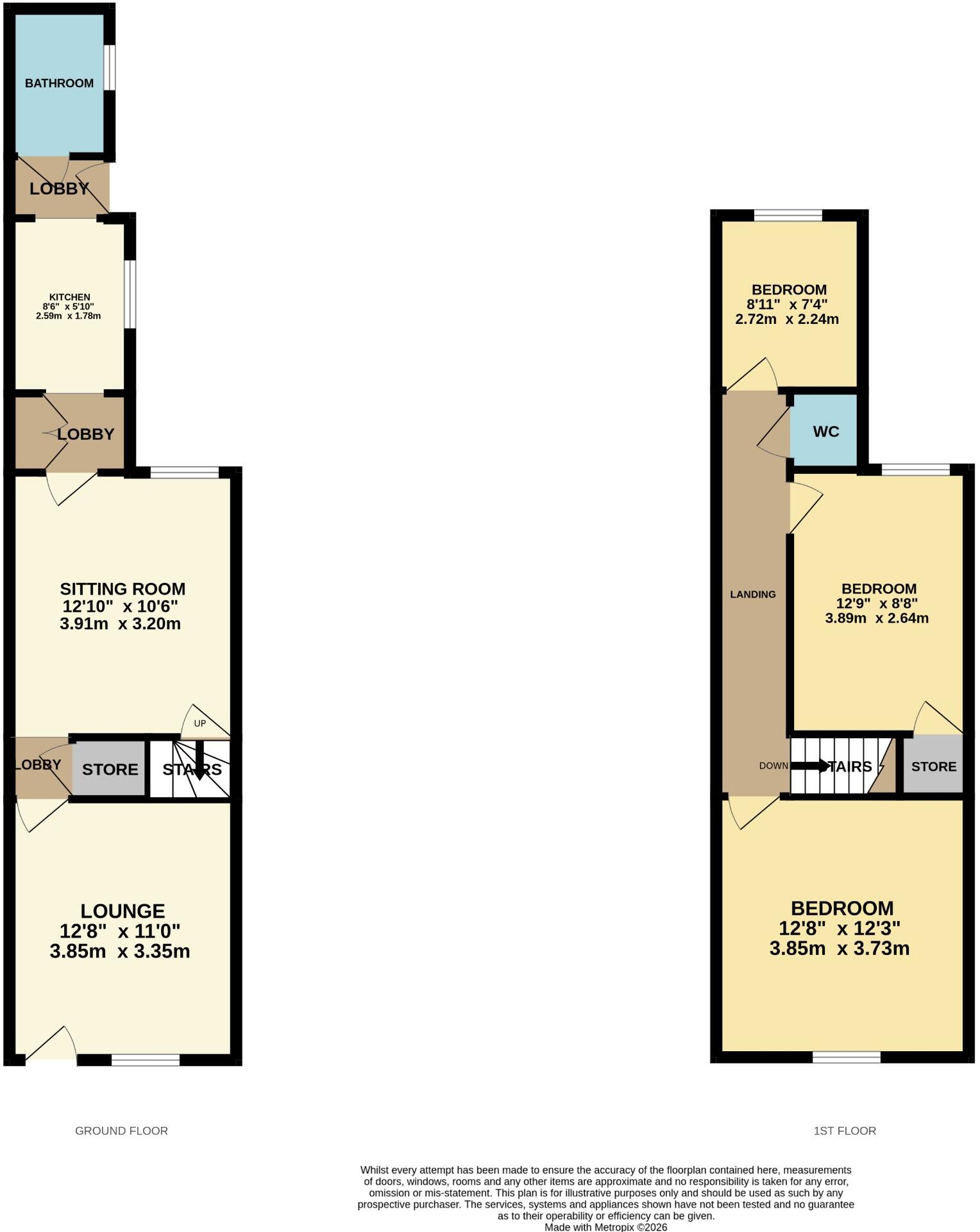 Bulwer Road, Clarendon Park, Leicester, LE2 floorplan