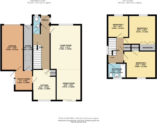 Chichester Walk, Wimborne, BH21 floorplan