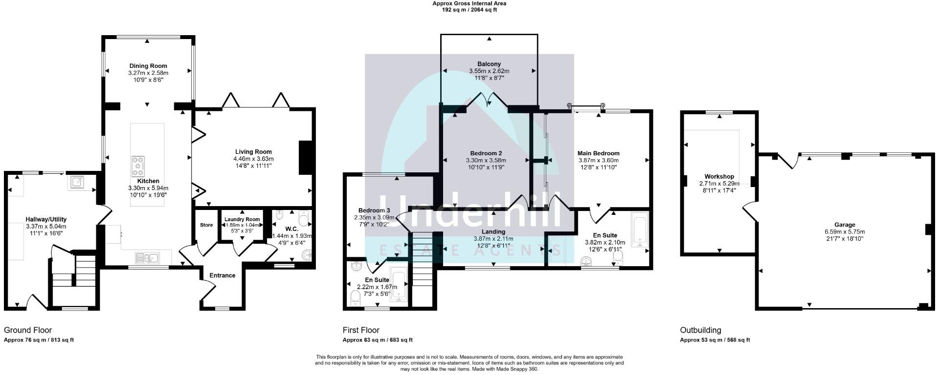 Exeter floorplan