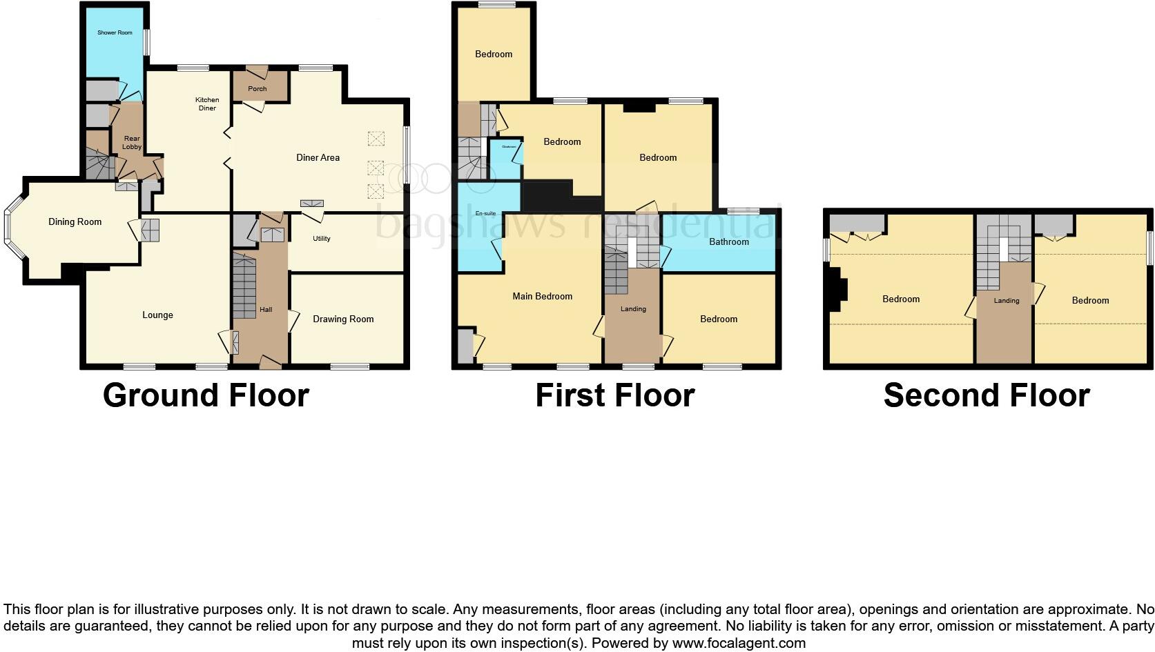 Leigh Lane, Leigh, Stoke-On-Trent floorplan