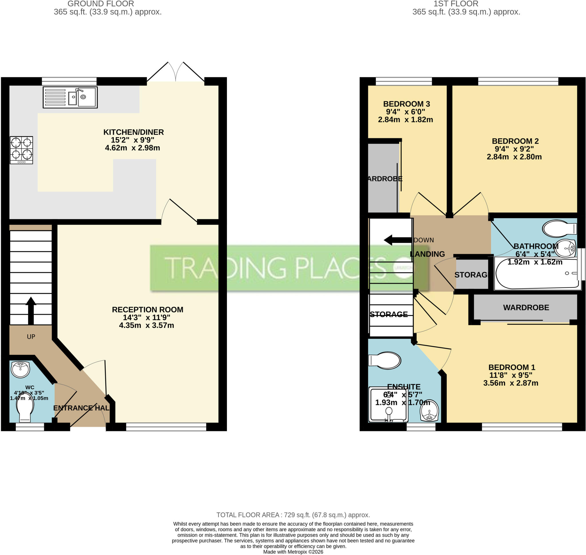 Edenhall Drive, Flixton, M41 floorplan