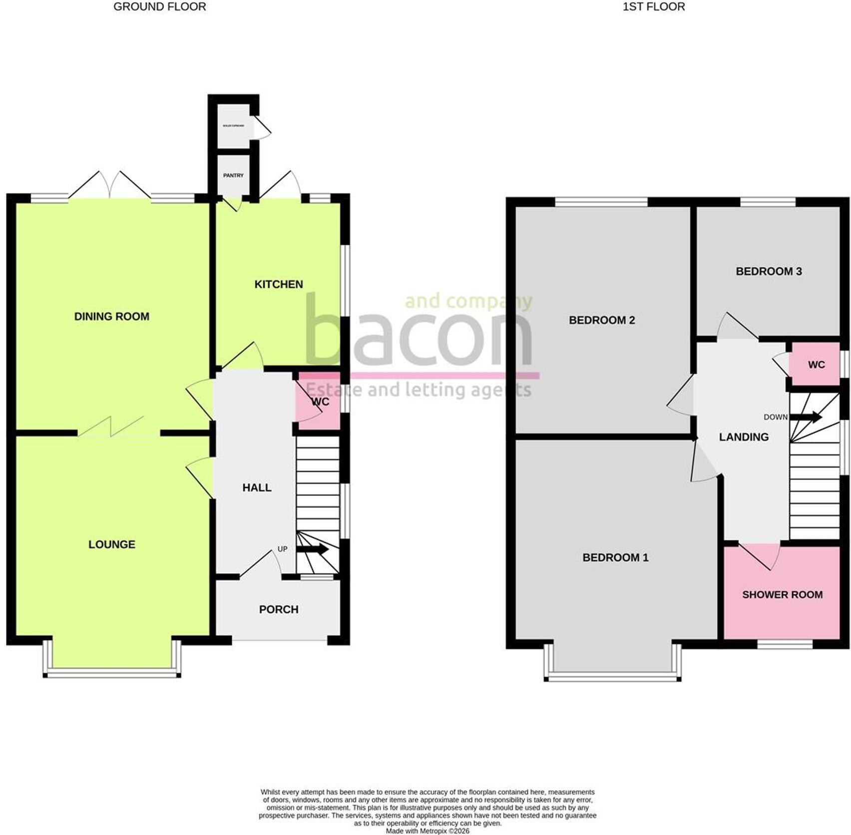 Westland Avenue, Worthing, BN14 floorplan