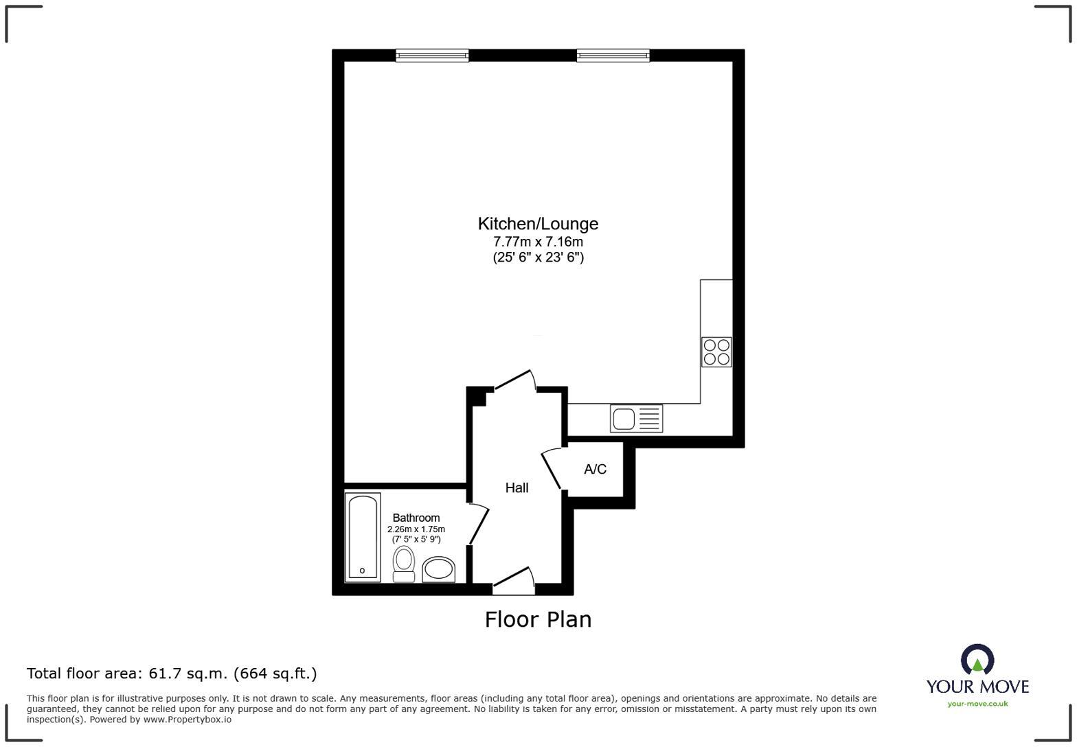 Harpur Street, Bedford, Bedfordshire, MK40 floorplan