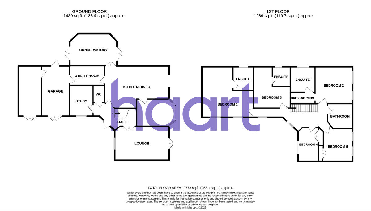 Lister Tye, Chelmsford floorplan