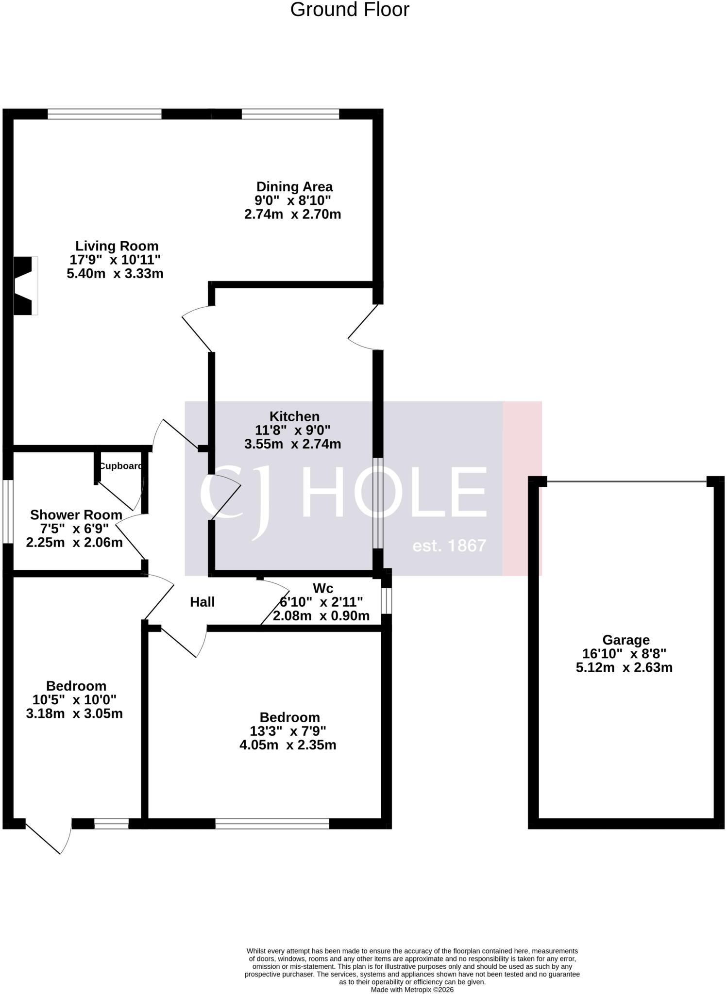 Havage Close, Highbridge, Somerset, TA9 floorplan
