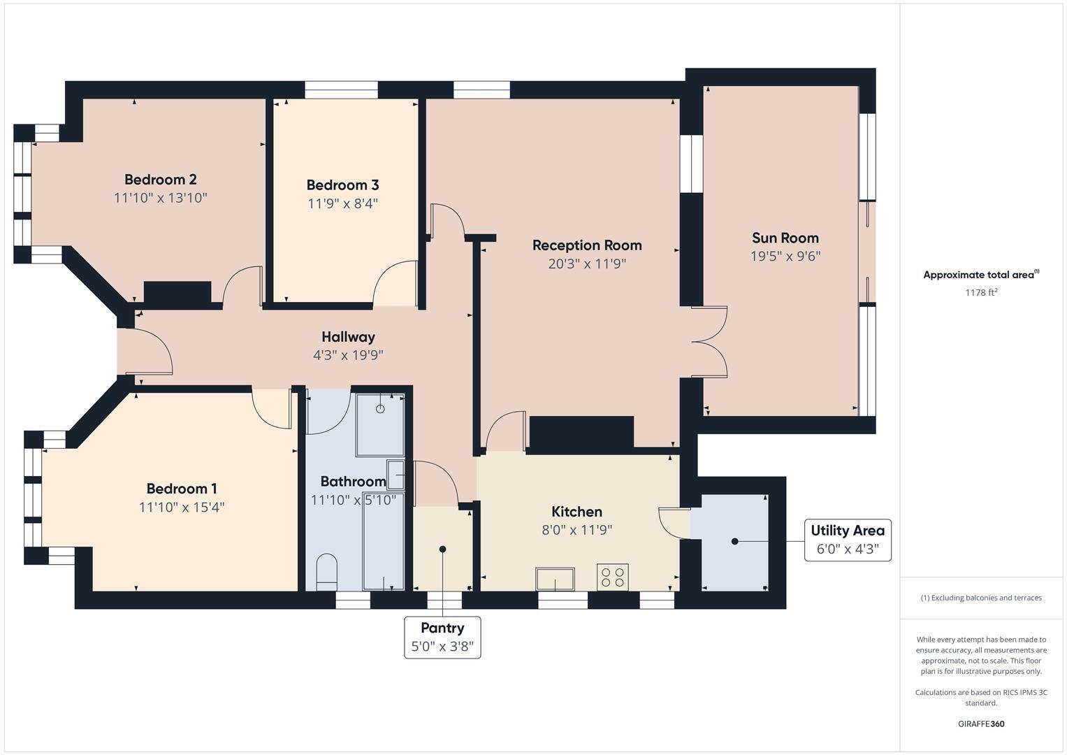 Wellington Avenue, Mablethorpe floorplan