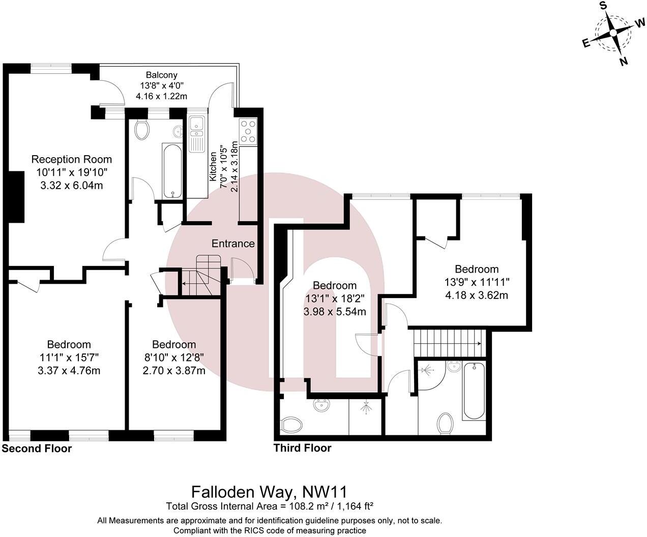 The Market Place, NW11 floorplan