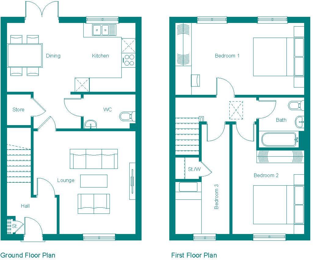 Blackthorn Avenue, Kirby Cross, CO13 0GQ floorplan
