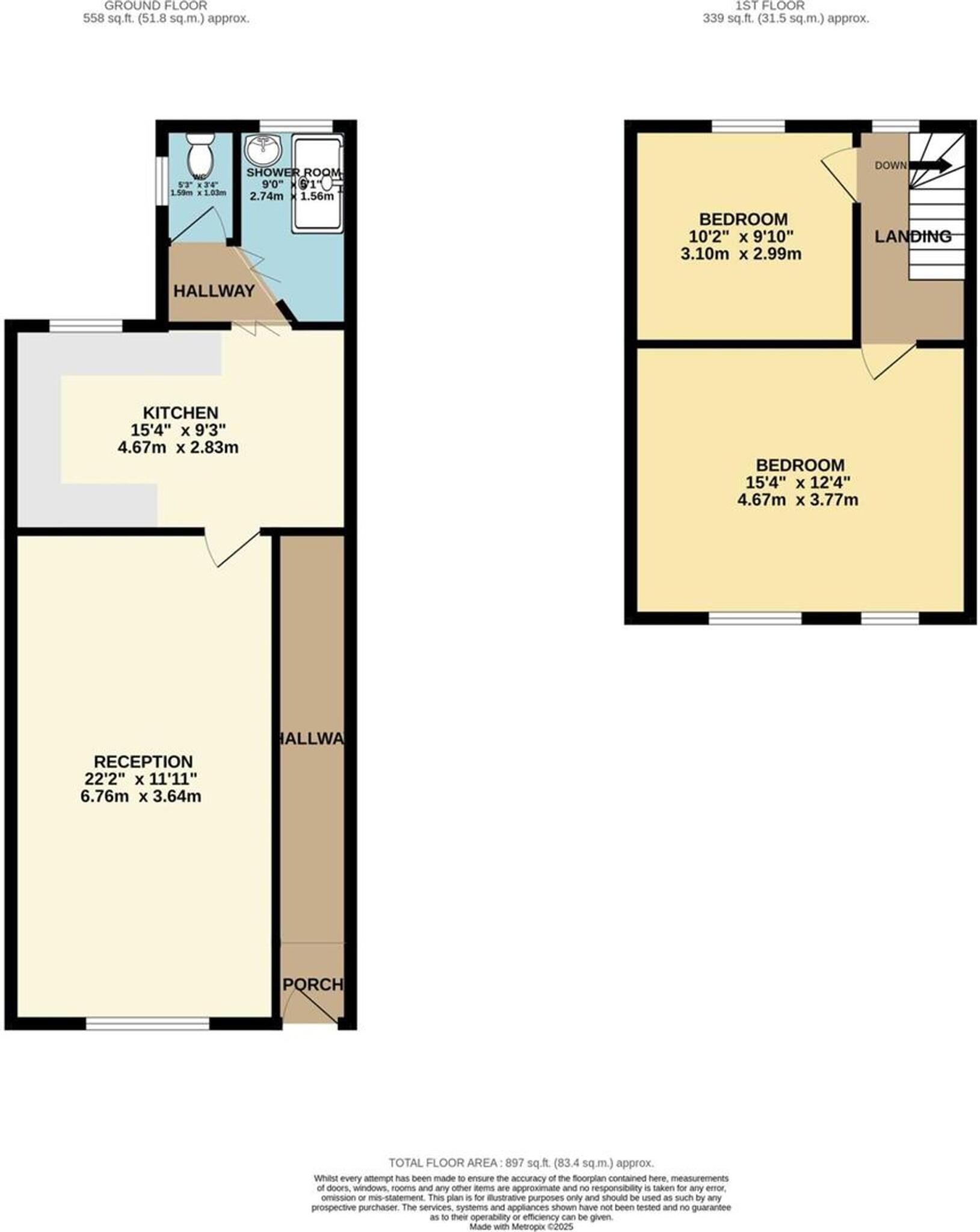 Edwards Terrace, Newbridge, NP11 floorplan