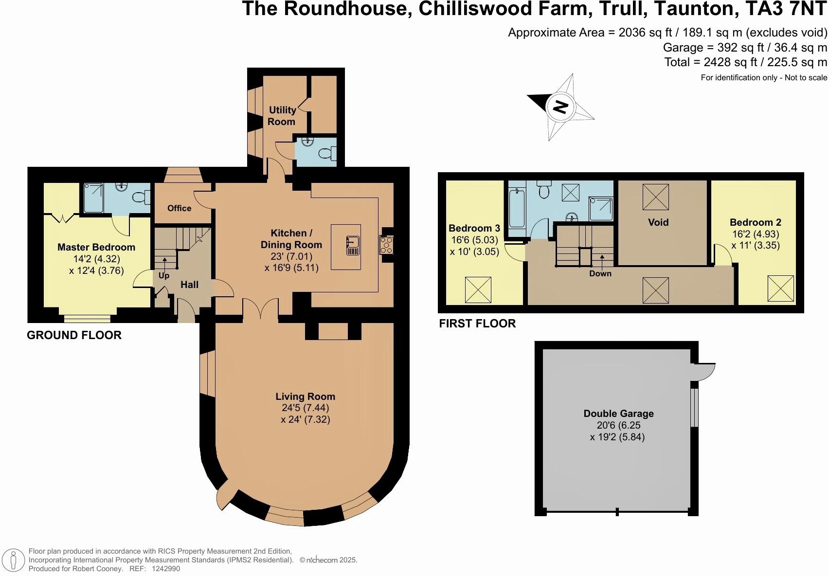 Chilliswood Farm, Trull floorplan
