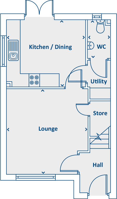 Foxton Drive, 
Glenrothes
KY7 4UA floorplan