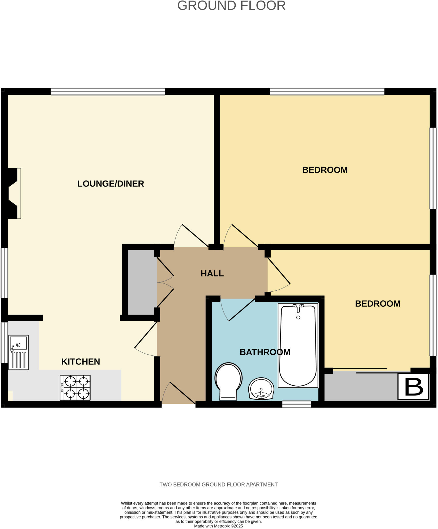 Athelstan House, Battenhall floorplan