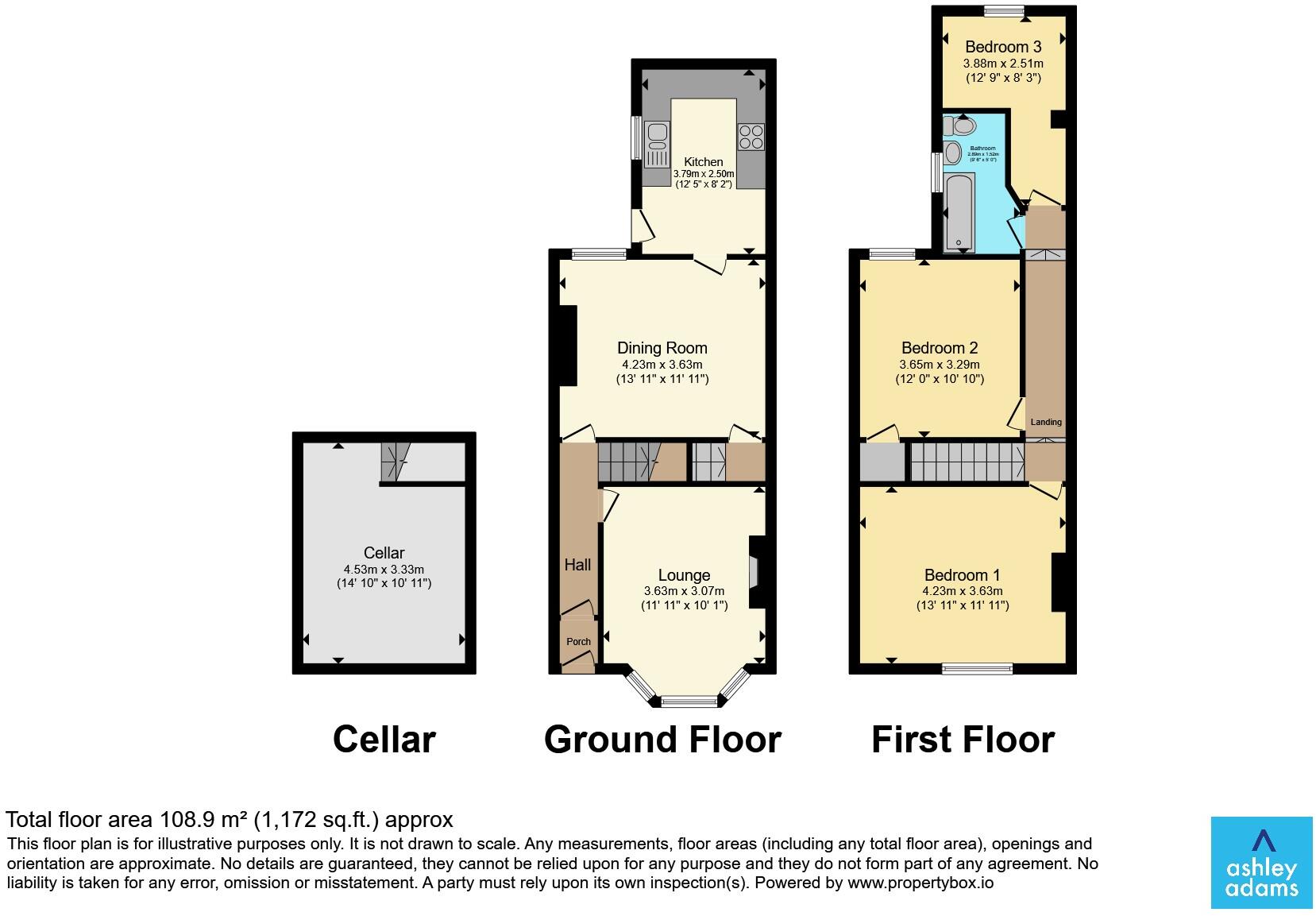 St. Thomas Road, Derby floorplan