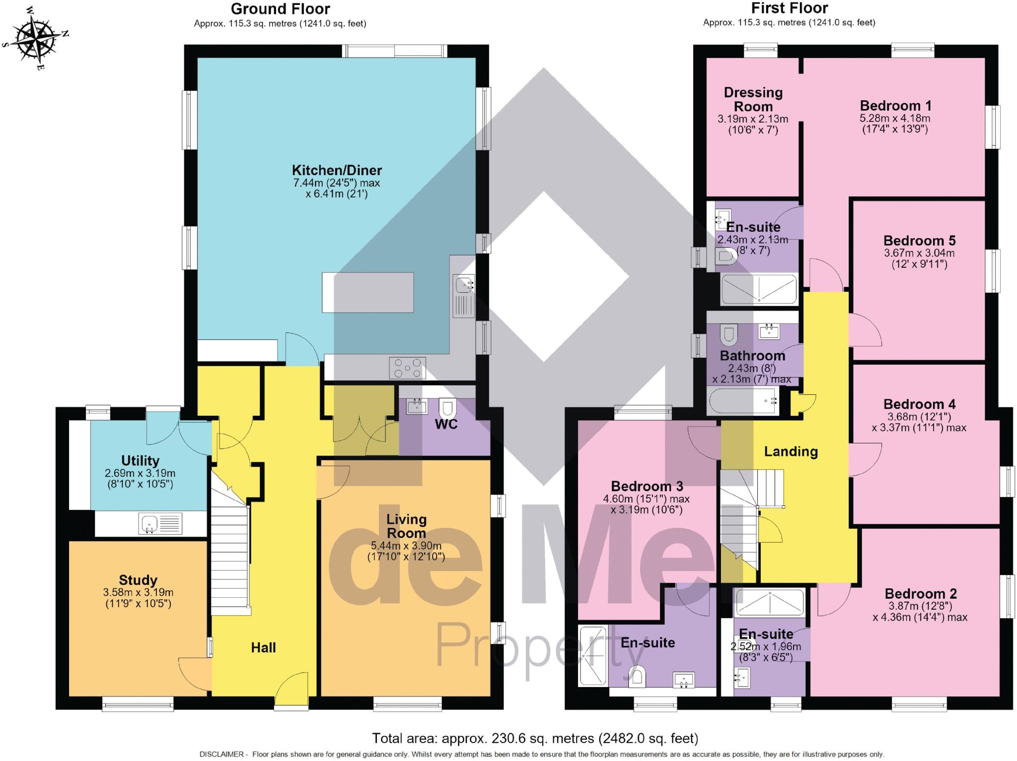 Market Lane, Greet floorplan