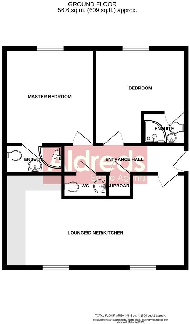 Dock Tavern Lane, Great Yarmouth floorplan