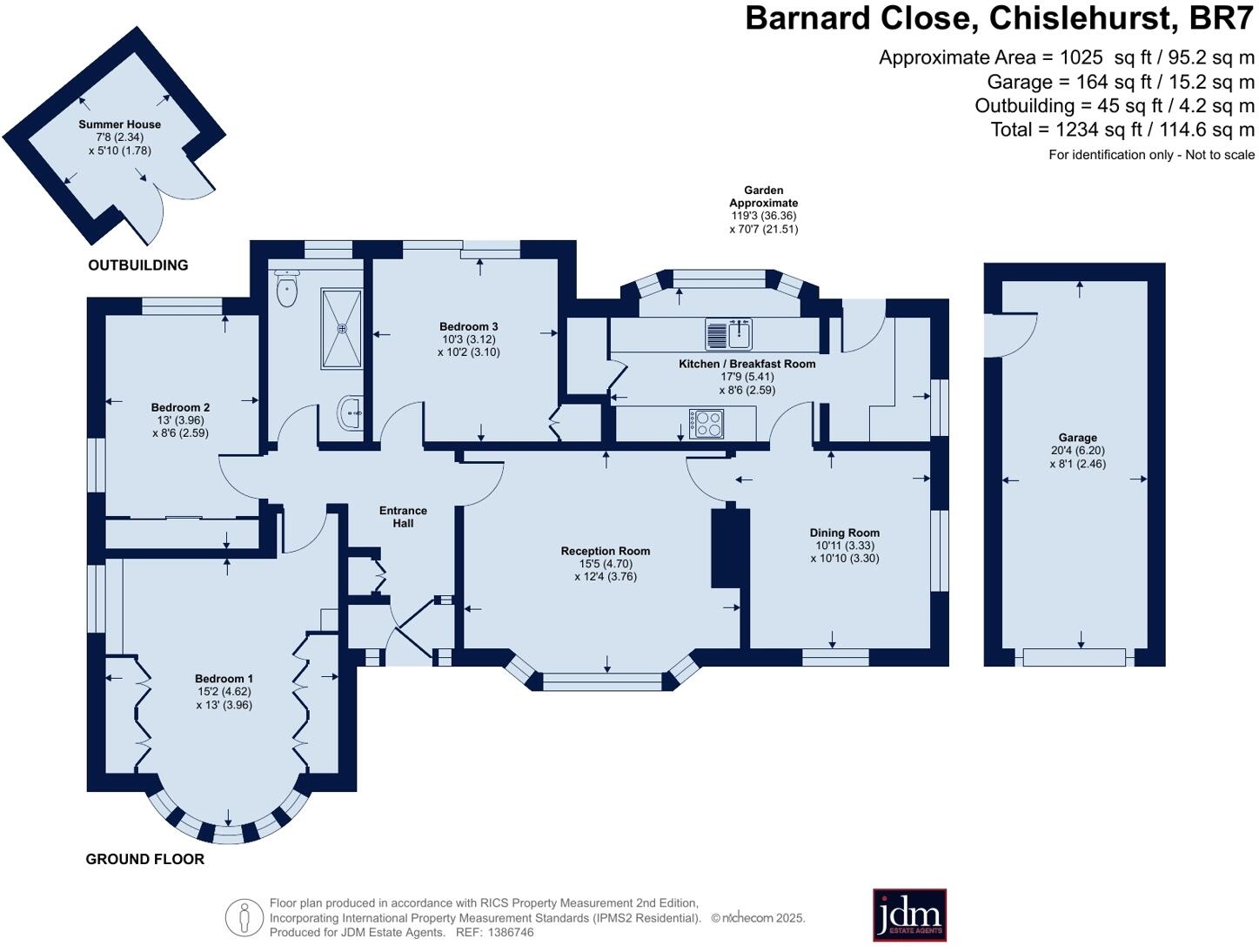Barnard Close, Chislehurst, Kent, BR7 floorplan