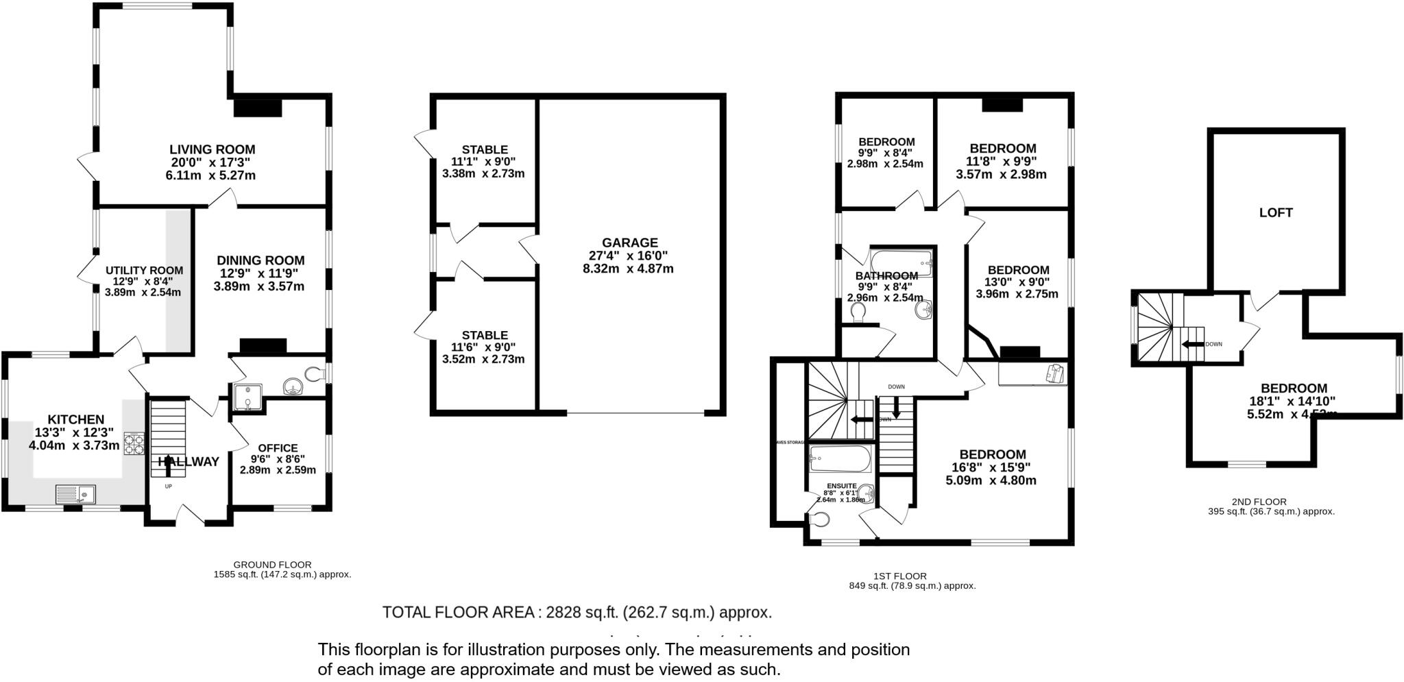 Tea Green, Luton, Hertfordshire, LU2 floorplan