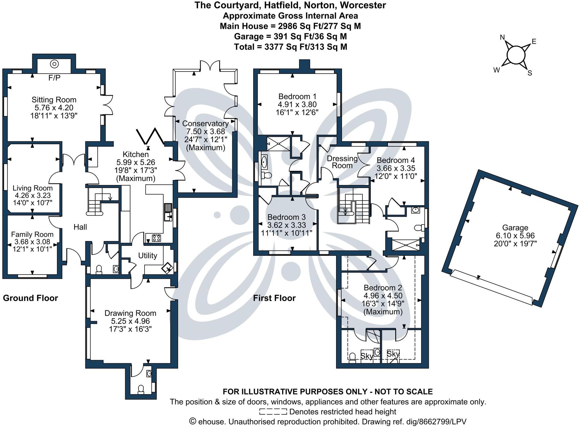 Hatfield, Norton, WR5 floorplan