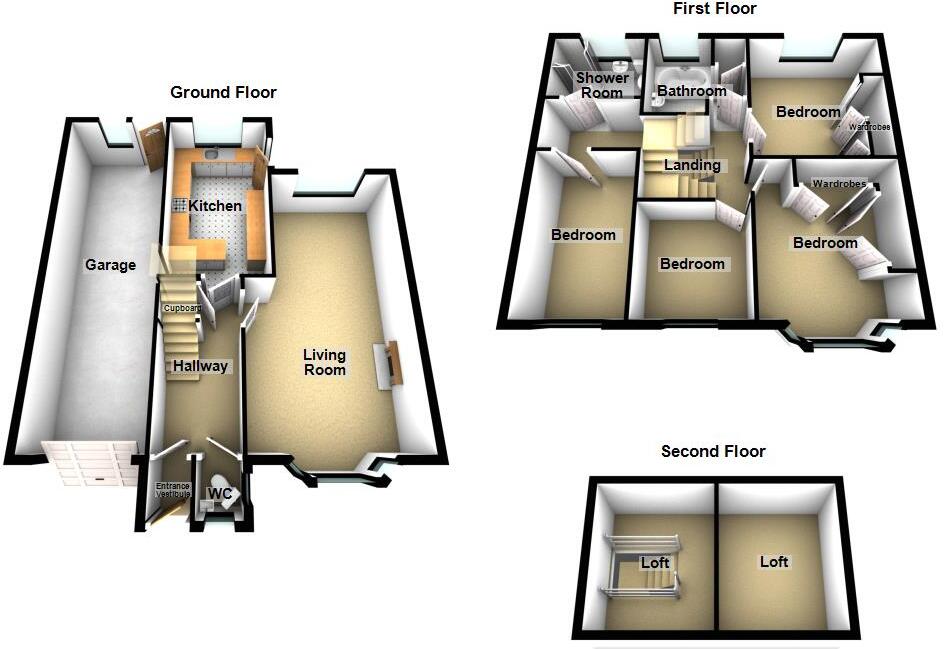 Ravenswood Close, Forest Hall, Tyne and Wear, NE12 floorplan