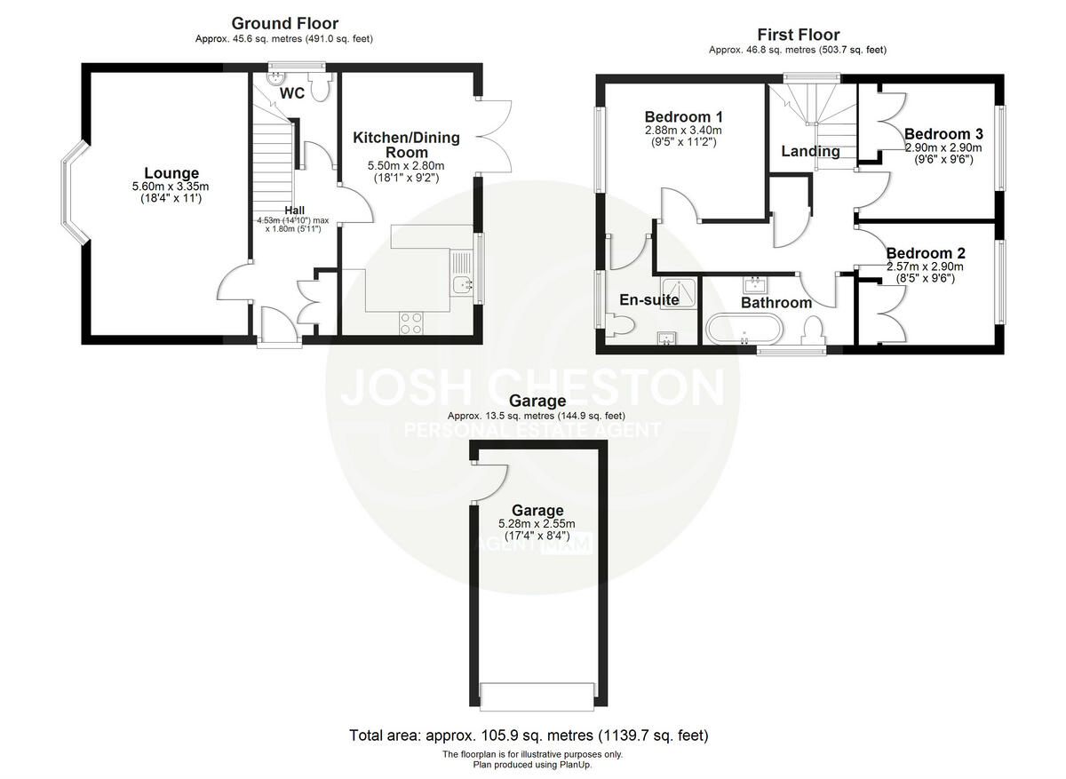 Delta Close, Oldham, OL2 floorplan