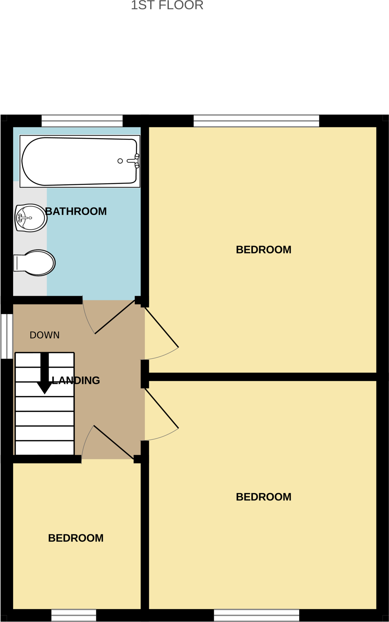 Gateford Avenue, Worksop, S81 floorplan