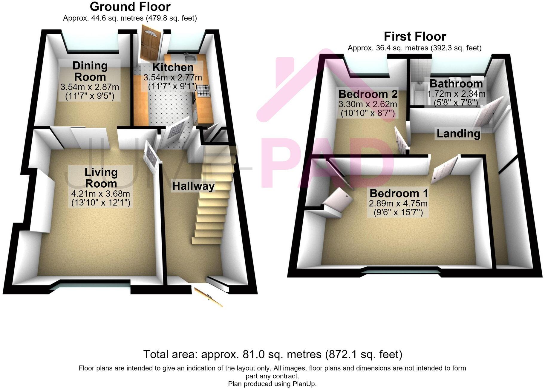 Brignall Grove, Lowton, WA3 floorplan