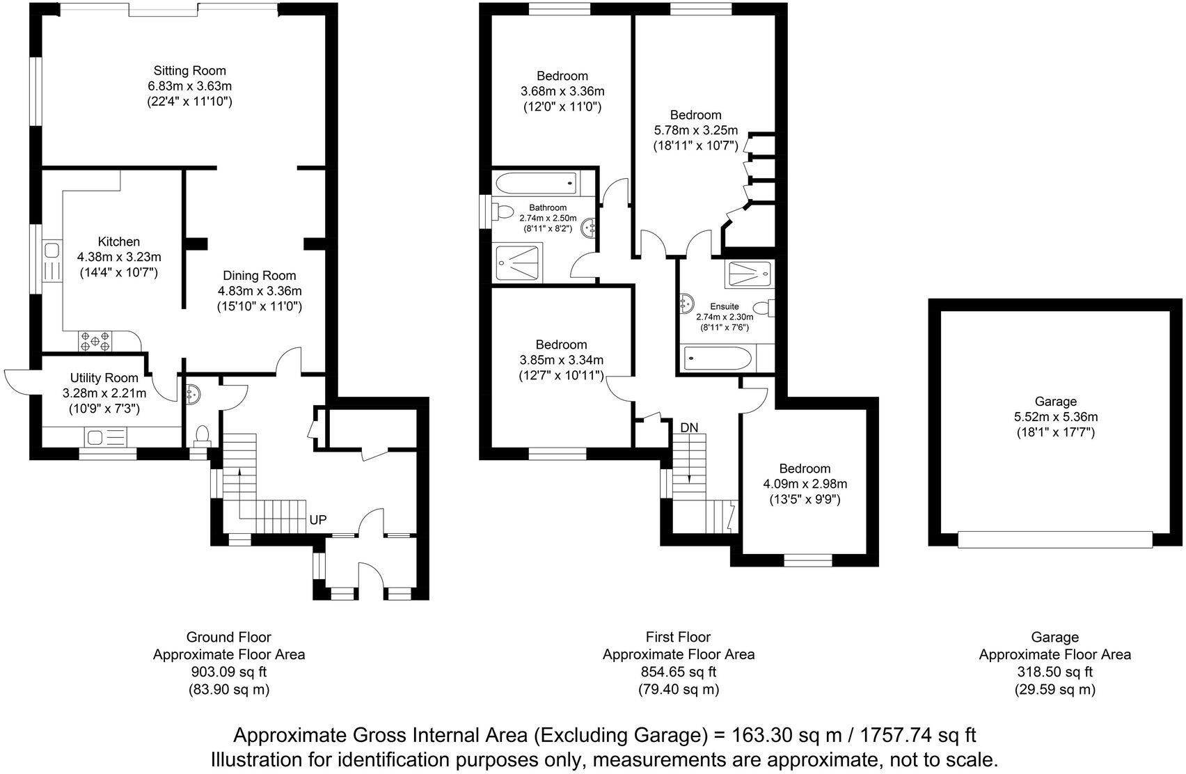 Houndean Rise, Lewes, BN7 floorplan