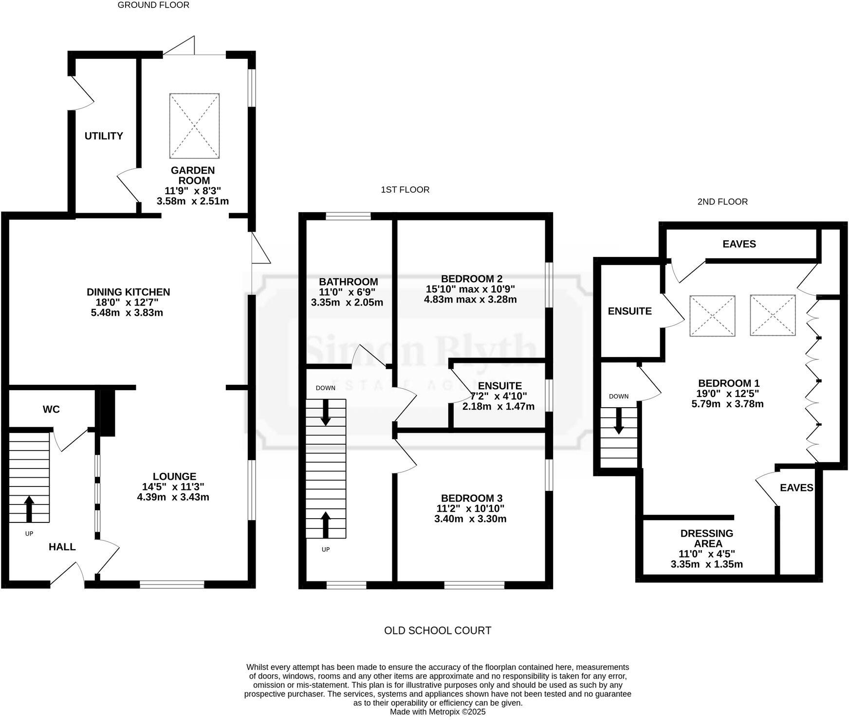Old School Court, Denby Dale, HD8 floorplan