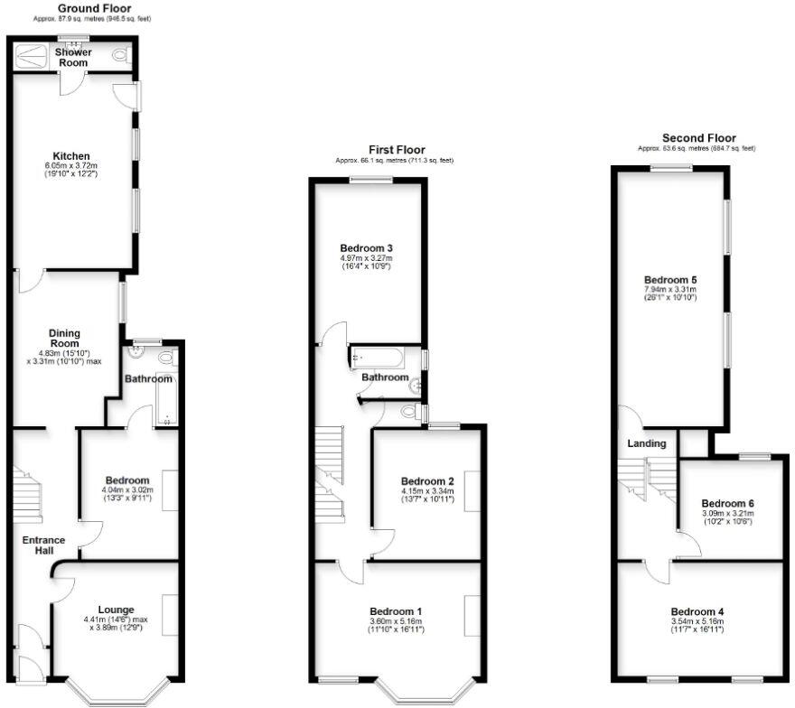 20 Pen-y-Lan Road, Cardiff, CF24 3PF floorplan