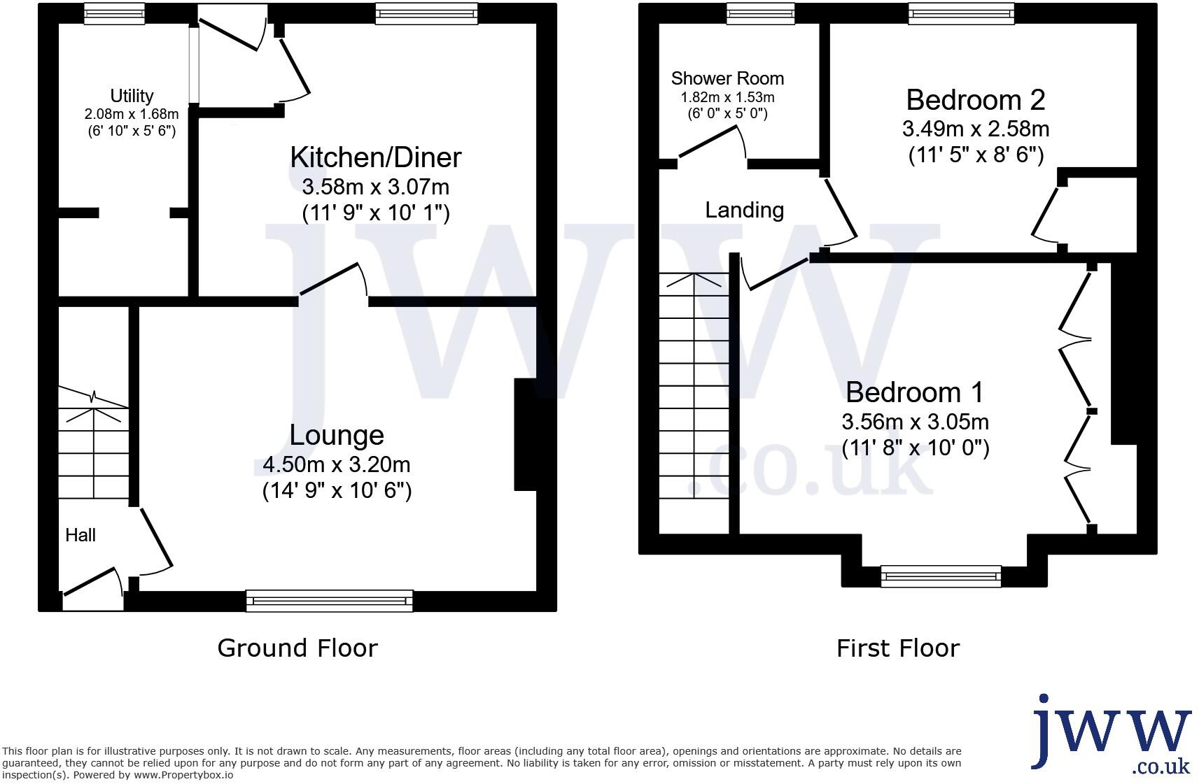 Poplar Lea, Brandon, Durham, DH7 floorplan