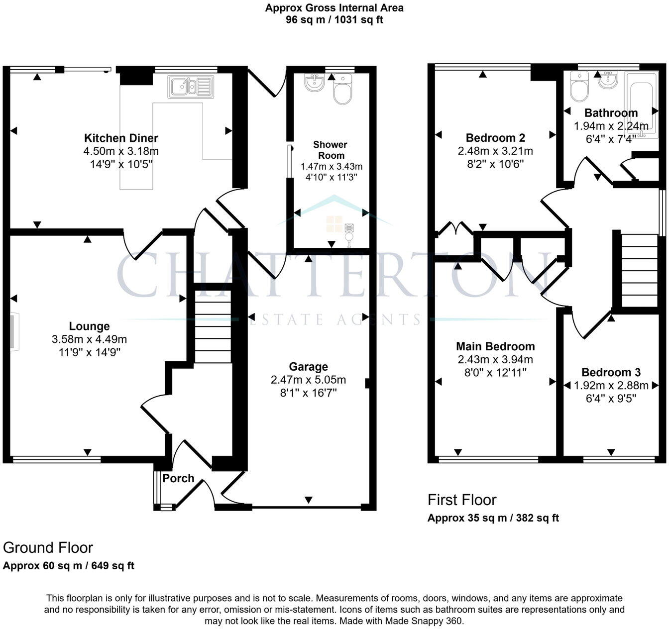 Clevedon Green, South Littleton, WR11 8TY floorplan