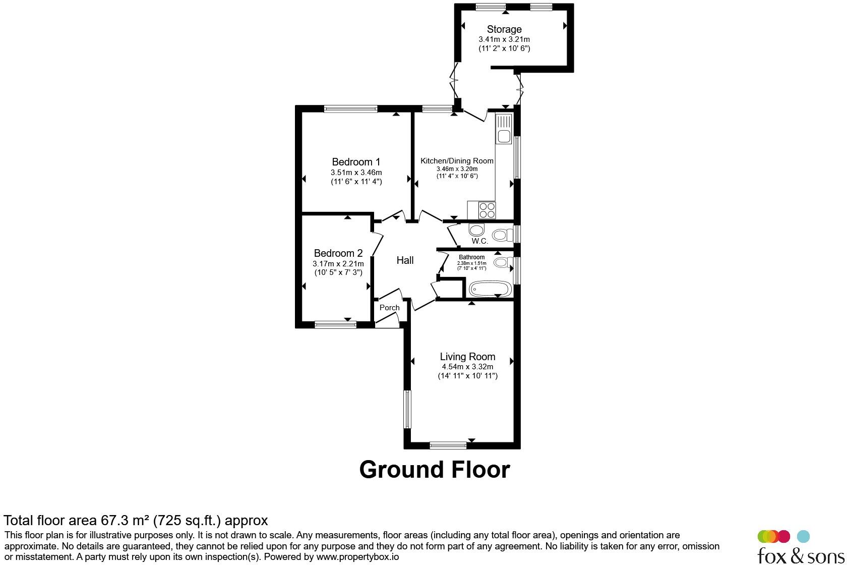 Chyngton Avenue, Seaford floorplan