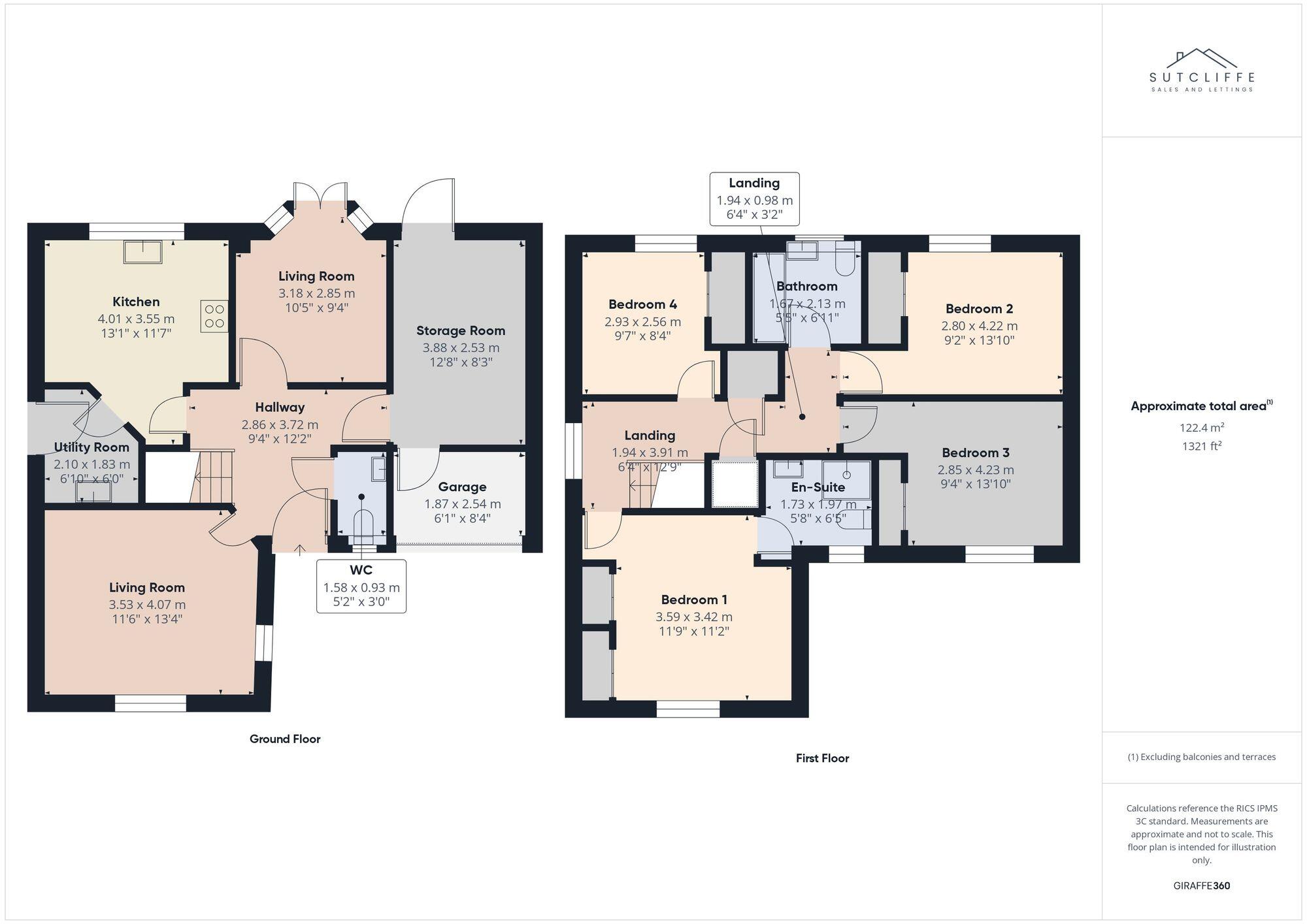 Nightingale Way, Catterall, PR3 floorplan