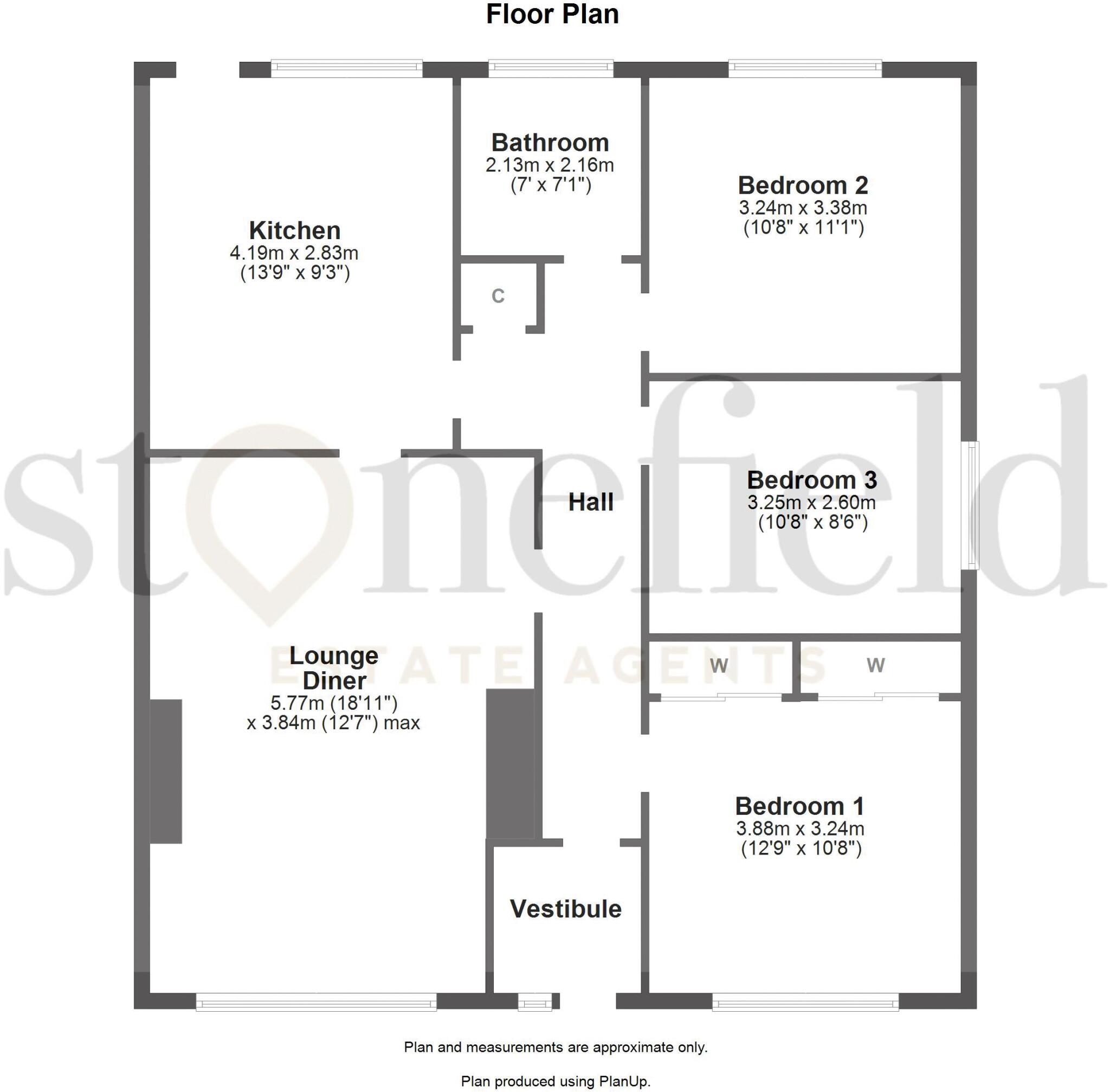 10, Kirklandholm, Prestwick floorplan