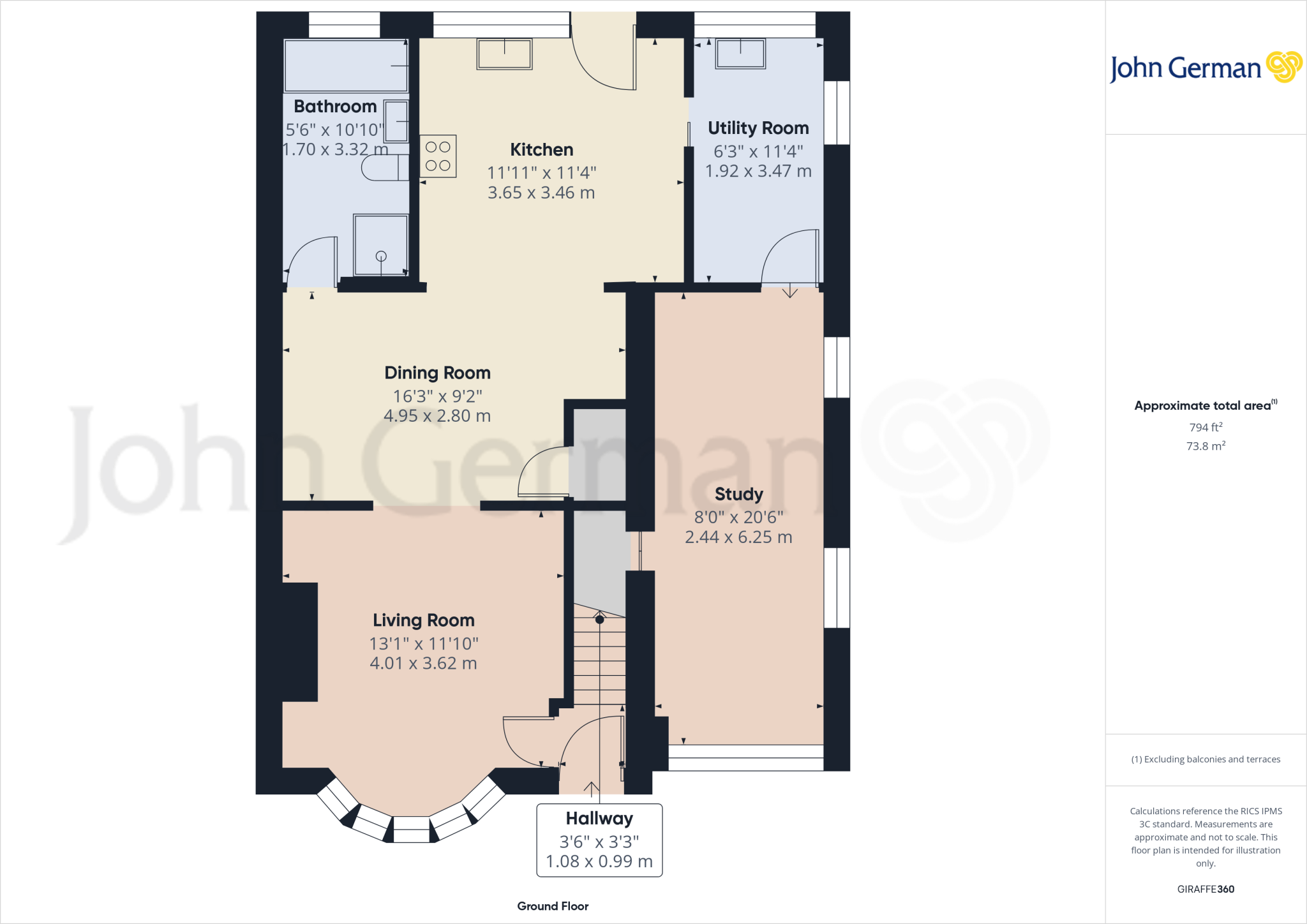 Holmcroft Road, Stafford floorplan