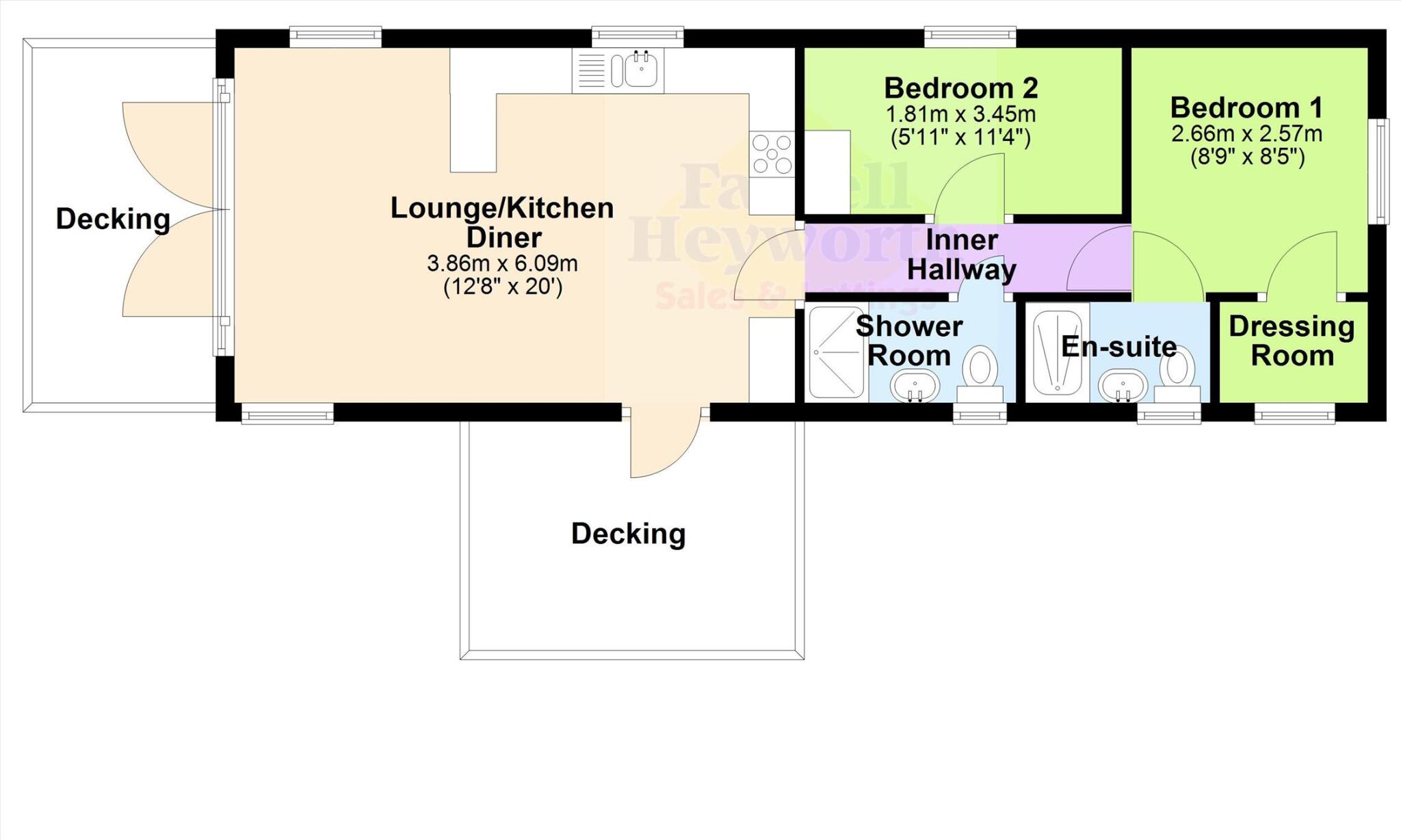 Cabus Nook Lane, Cabus, Preston floorplan