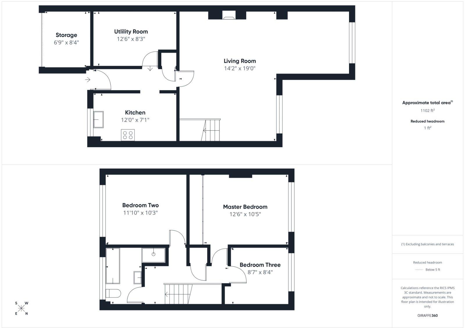 Alton Ride, Blackwater, Camberley, Hampshire, GU17 floorplan