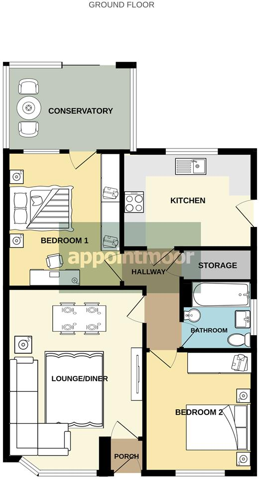 KINGSWAY MEWS, Westcliff-On-Sea floorplan