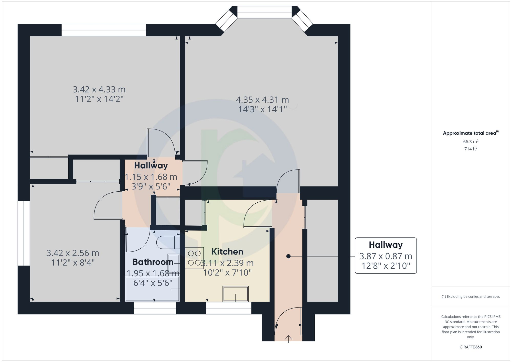 Merrion Avenue, Stanmore, HA7 floorplan