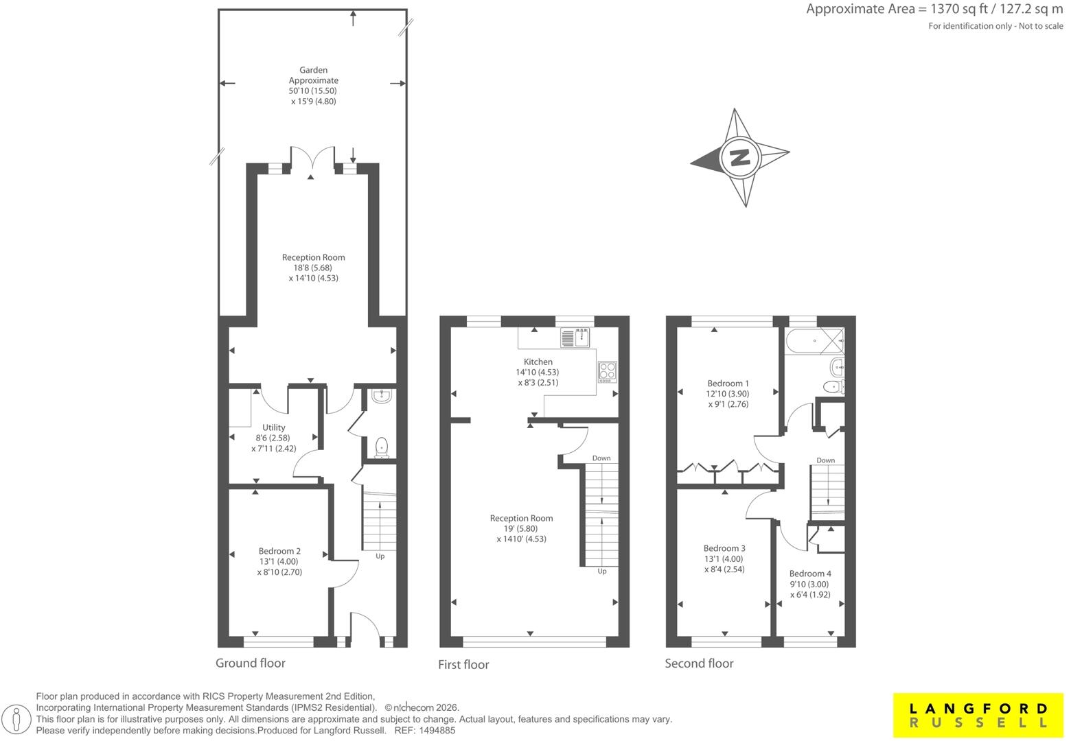 Heather End, Swanley, Kent floorplan